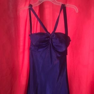 Short purple homecoming dress
